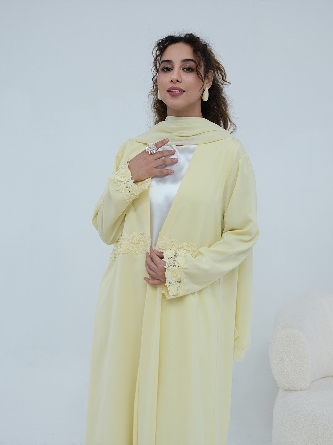 premium-nida-lace-kimono-robe-butter-yellow-noor-and-grace