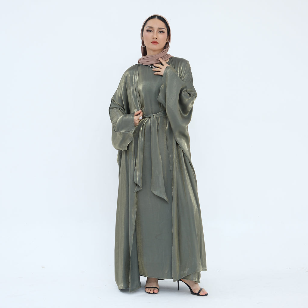 Al Huda Shimmery Abaya - Noor & Grace