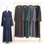Noura Luxe Kimono Abaya - Noor & Grace