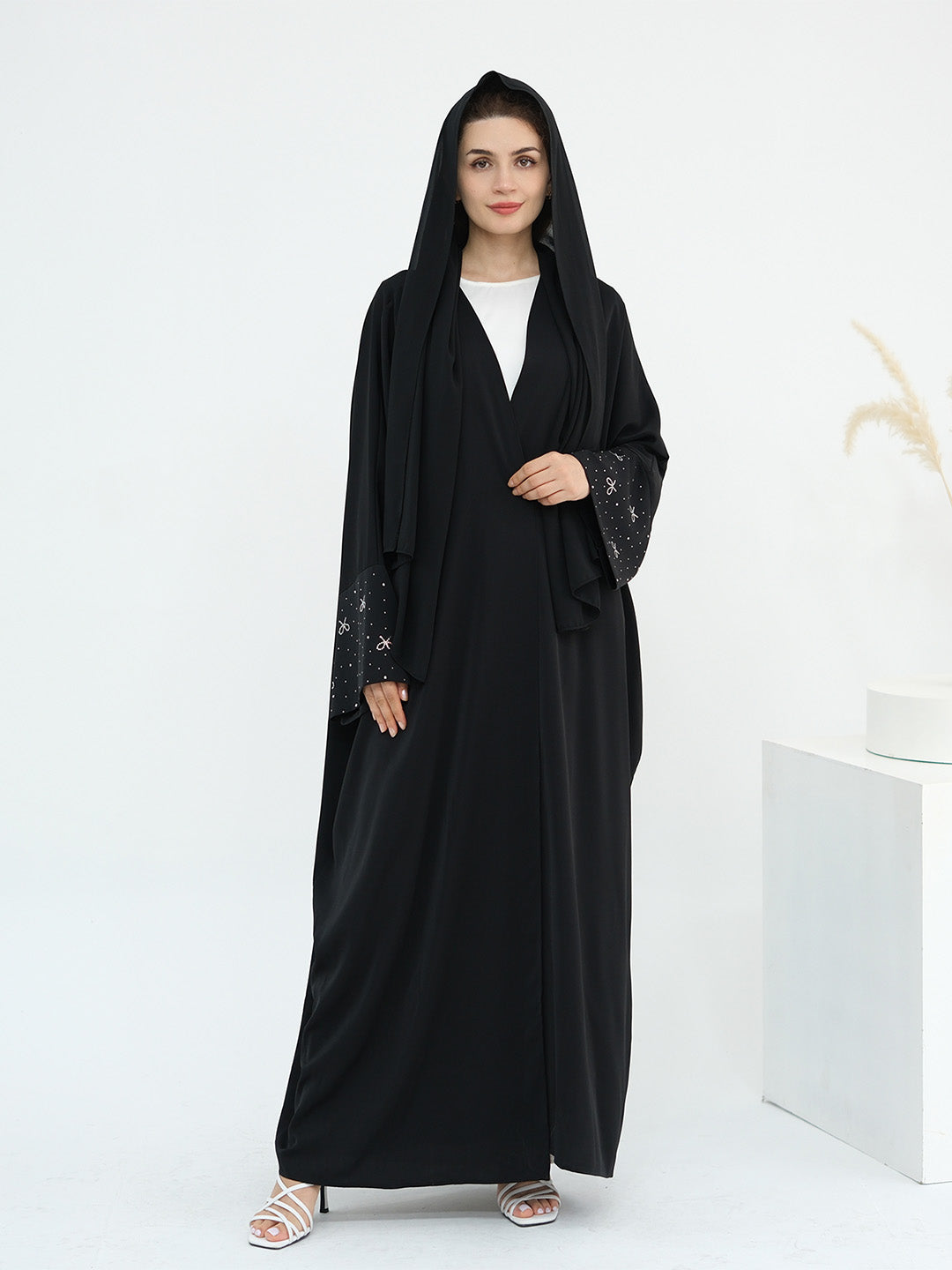 al-layali-embroidered-open-abaya-nida-black-red-noor-and-grace