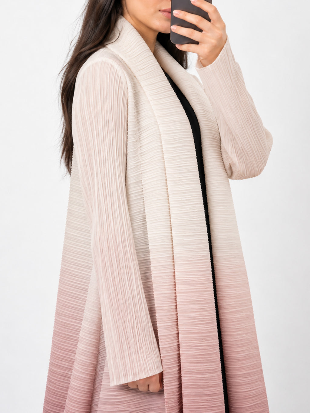 rose-dusk-ombre-gradient-textured-pleated-open-abaya-noor-and-grace