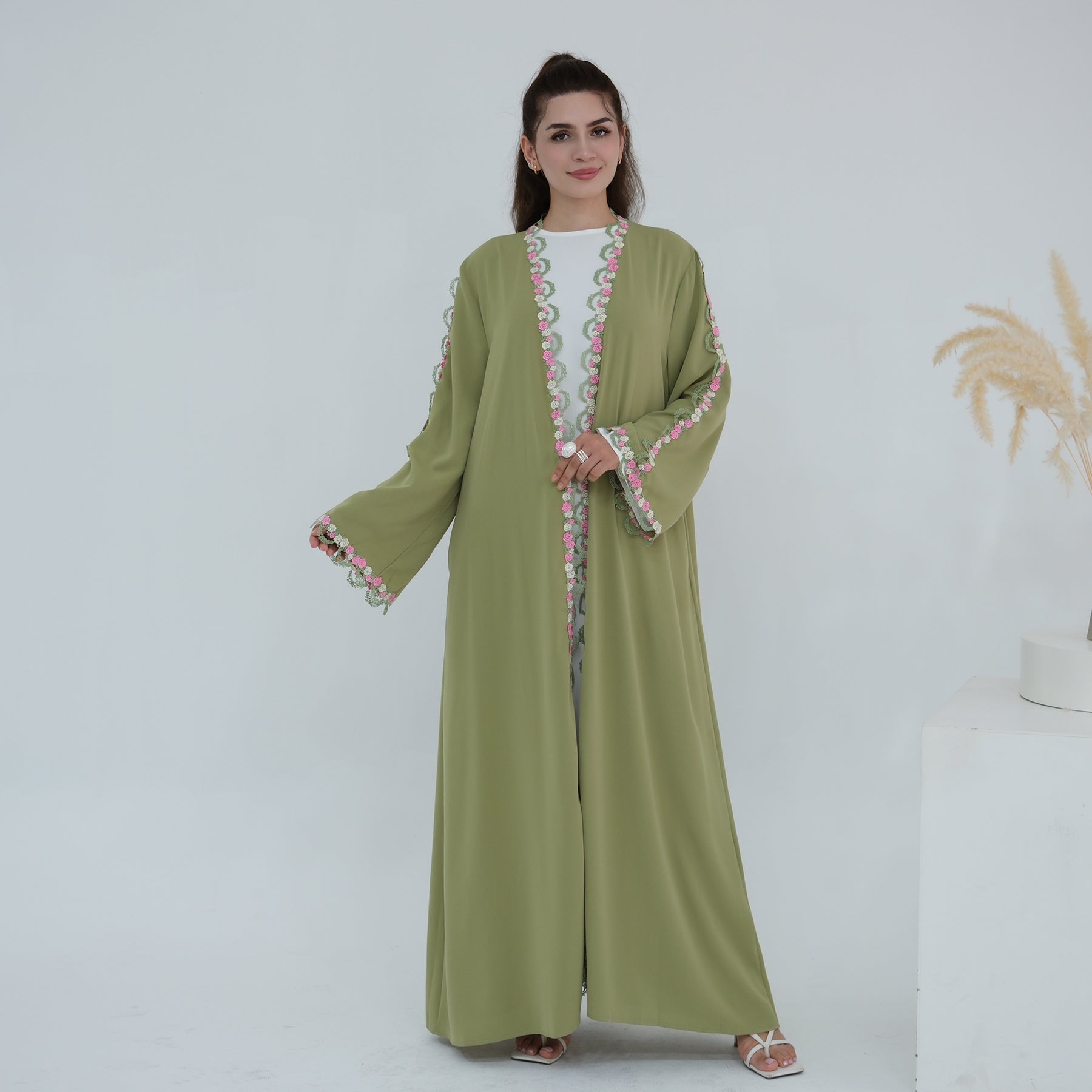 samara-lace-floral-maxi-abaya-green-noor-and-grace