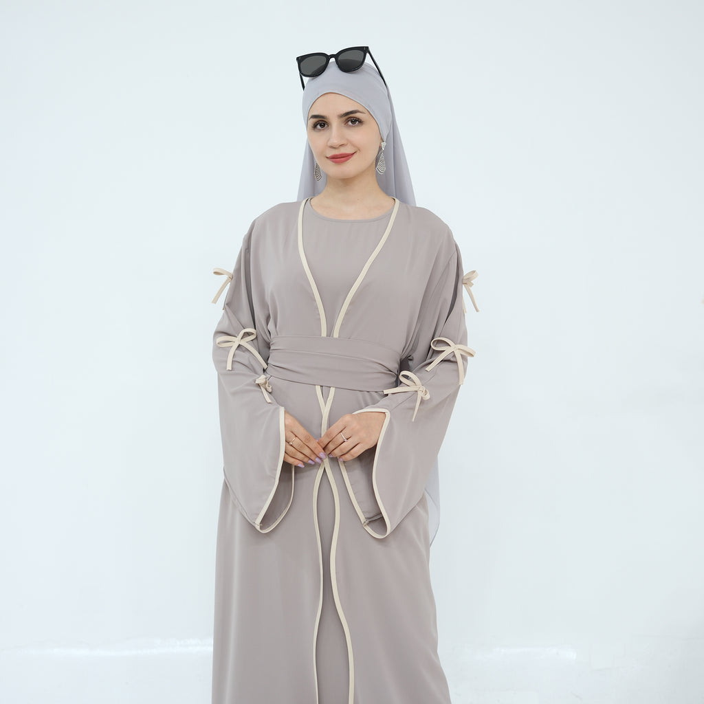 zaynah-flex-nida-bow-abaya-khaki-noor-and-grace